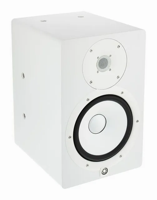 Yamaha HS 8I W, fronten med woofer och diskant