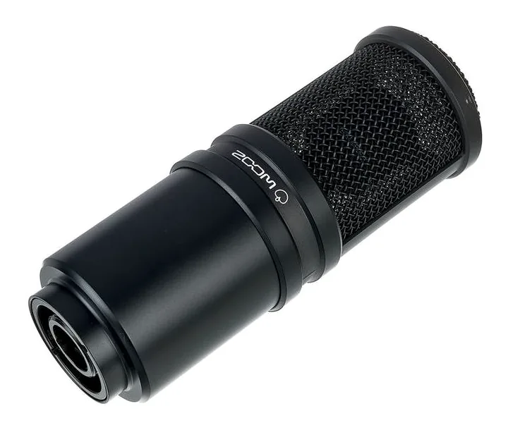 Zoom ZDM-1 Podcast Mic Pack, mikrofonkorgen på nära håll